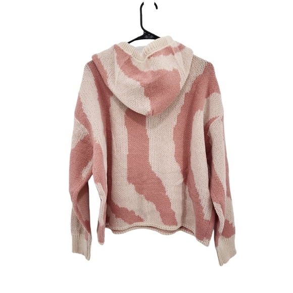 Petal Dew Women's Poly Swirl Hoodie Artsy Sweatshirt - M - Picture 6 of 8